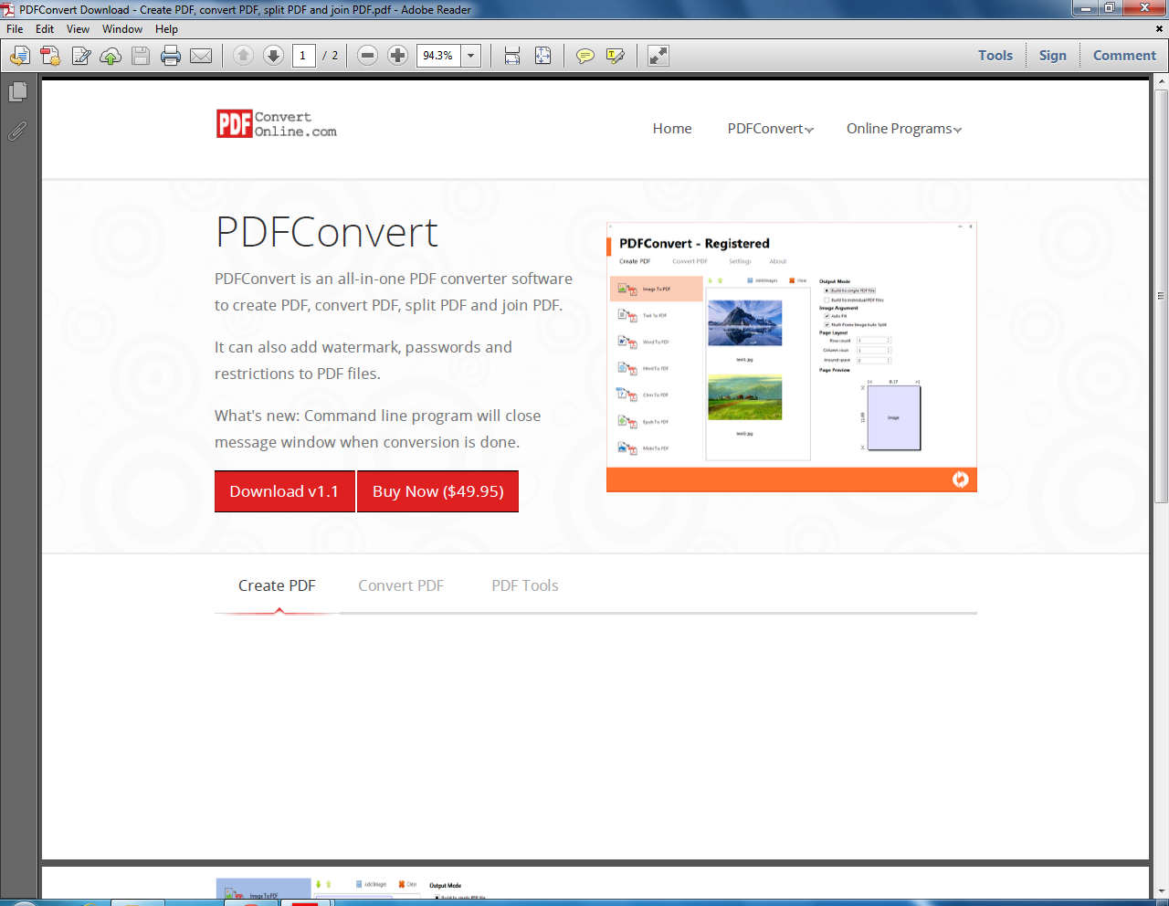 acrobat reader dc pdf printer download full version