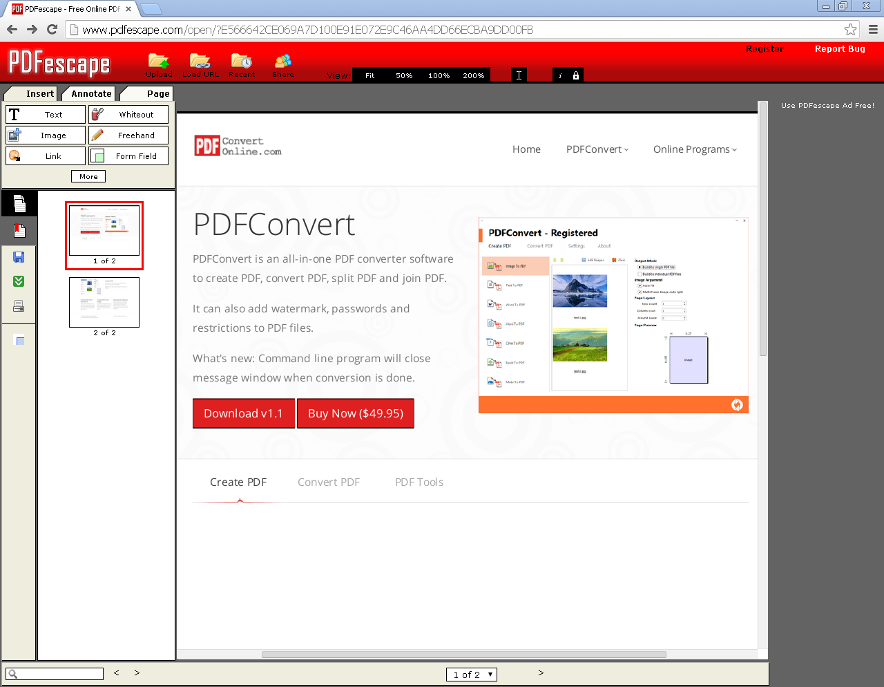 what is the best free pdf editor
